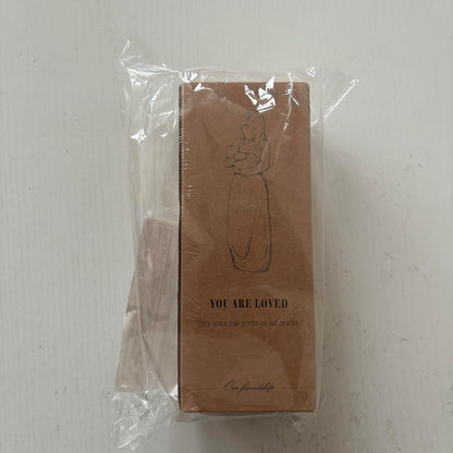 Cuayaes Cat Memorial Gifts, Orange Cat Figurines Loss of Cat Sympathy Gift for Cat Mom, Friendship Guardian Angel Statue Cat Remembrance Gifts for Women Cat Lovers