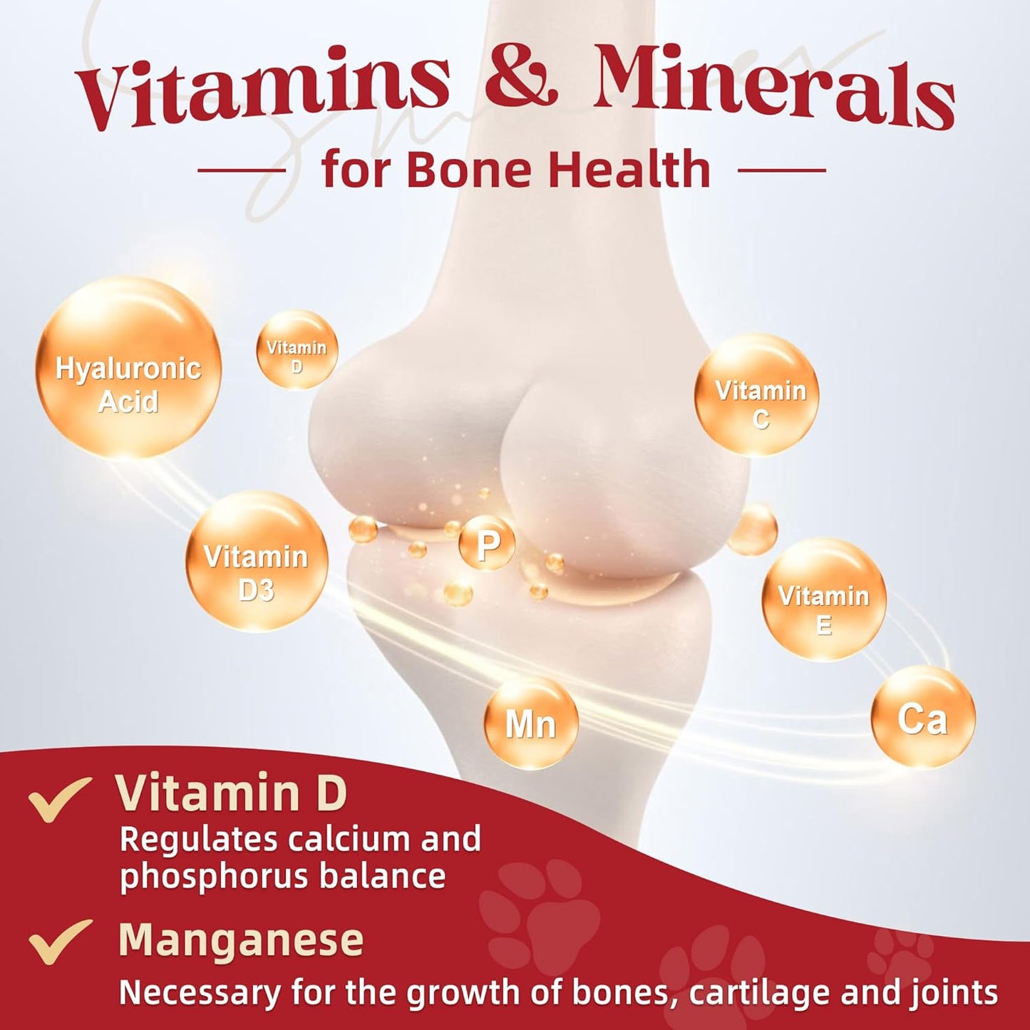 Dog Multivitamin Freeze Dried & Glucosamine Powder for Dogs