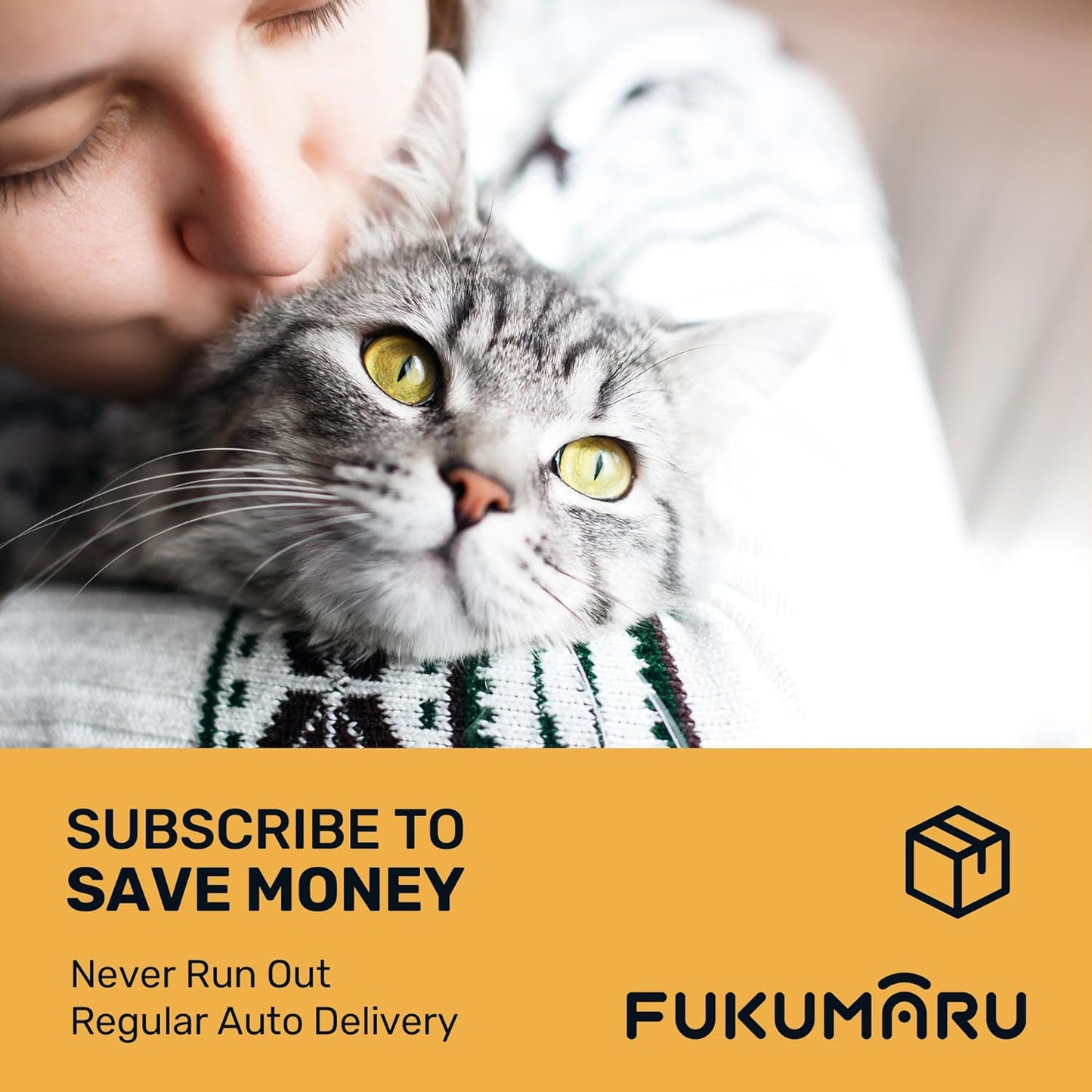 FUKUMARU Tofu Cat Litter, 16lb Fast Clumping & Superior Odor Control, Natural Corn Scent, Dust-Free, Flushable, Low Tracking, Ultra Absorbent, Lightweight, 8lb x 2 Bags