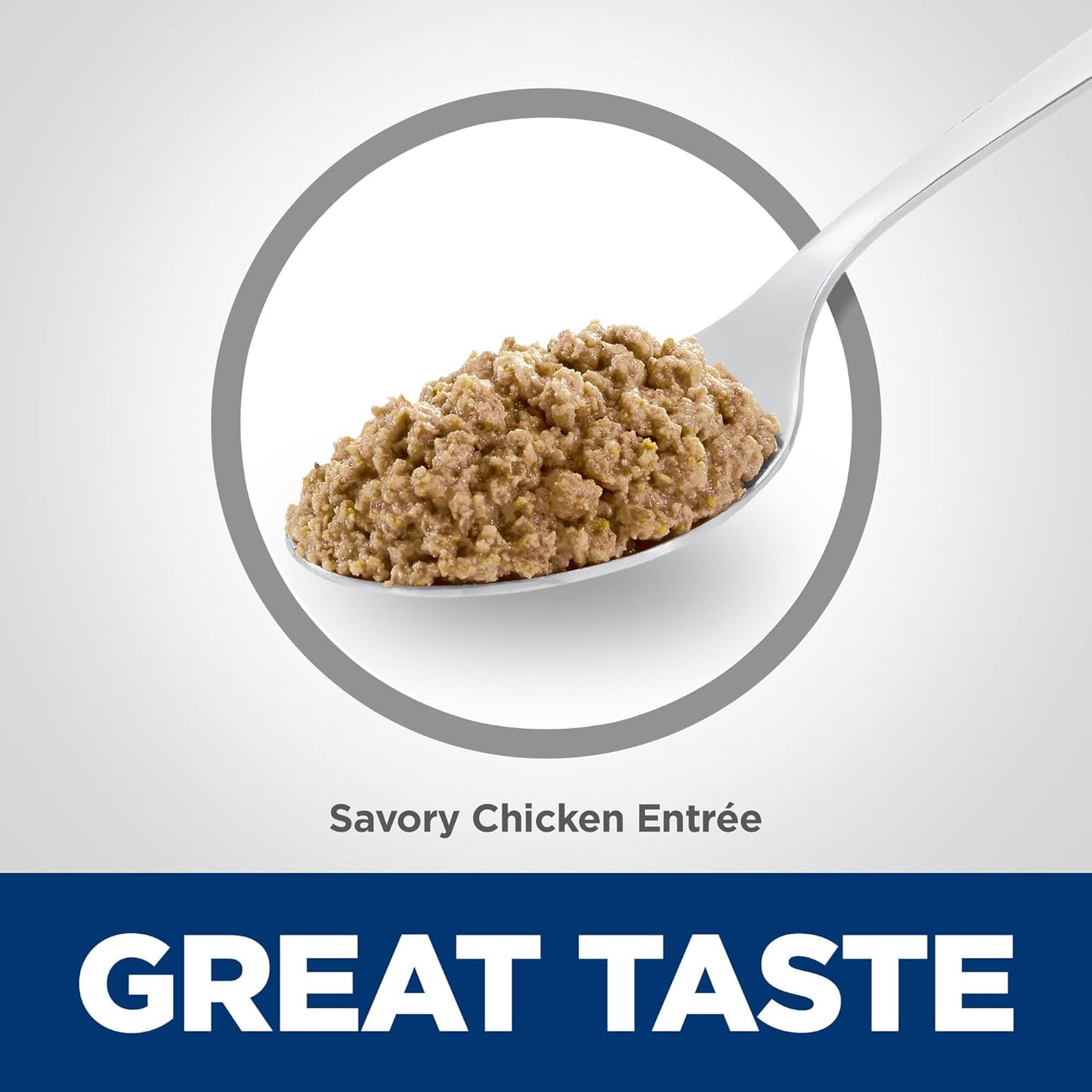 Hill's Science Diet Adult 7+, Senior Adult 7+ Premium Nutrition, Wet Cat Food, Chicken Minced, 2.9 oz Can, Case of 24