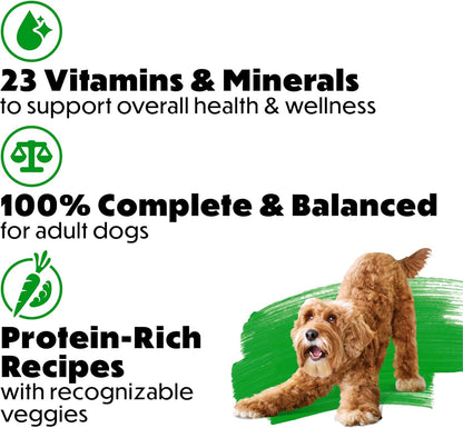 Purina Beneful Gravy Wet Dog Food Variety Pack, Prepared Meals Stew - (12) 10 oz. Tubs