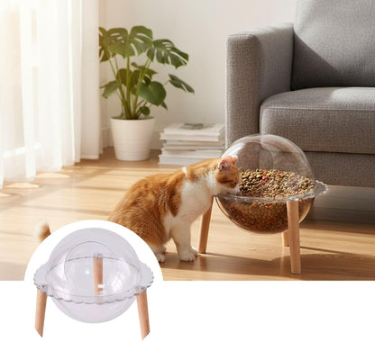 Space Capsule Cat Bed with Design for Modern Indoor Cat Homes