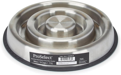 ProSelect Stainless Steel Heavy Duty Slow Feeder Large