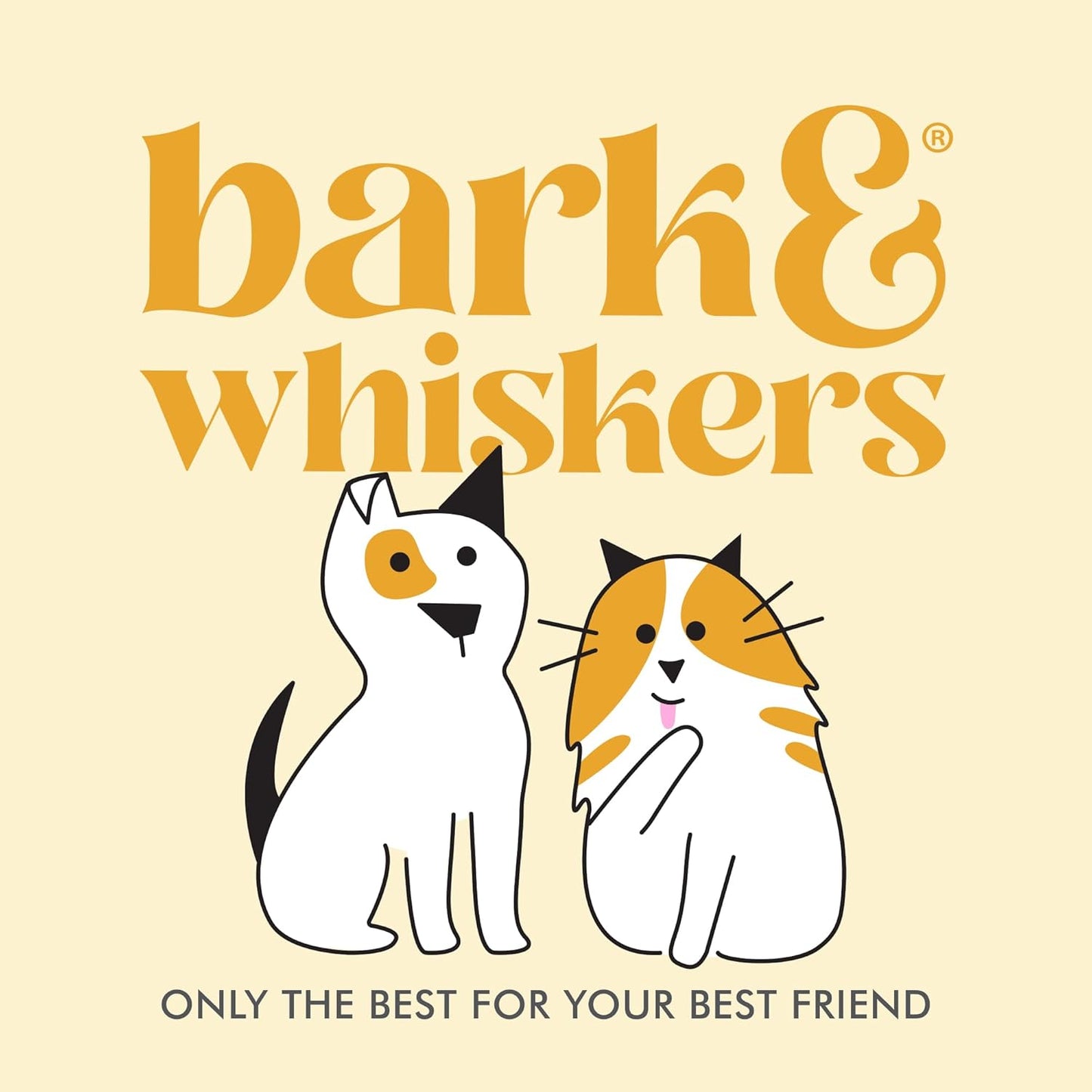 Bark & Whiskers Probiotics + Enzymes - Supports Digestive Health & Immune System - Probiotic Supplement for Cats & Dogs - 60 Scoops