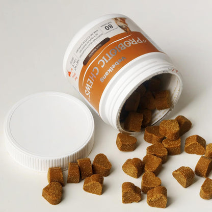 Probiotics for Dogs Digestive Health - 6B CFU, Prebiotics & Enzymes, Beef Flavor, Relief for Diarrhea, Gas, Upset Stomach & Allergic Itchy Skin (160Ct)