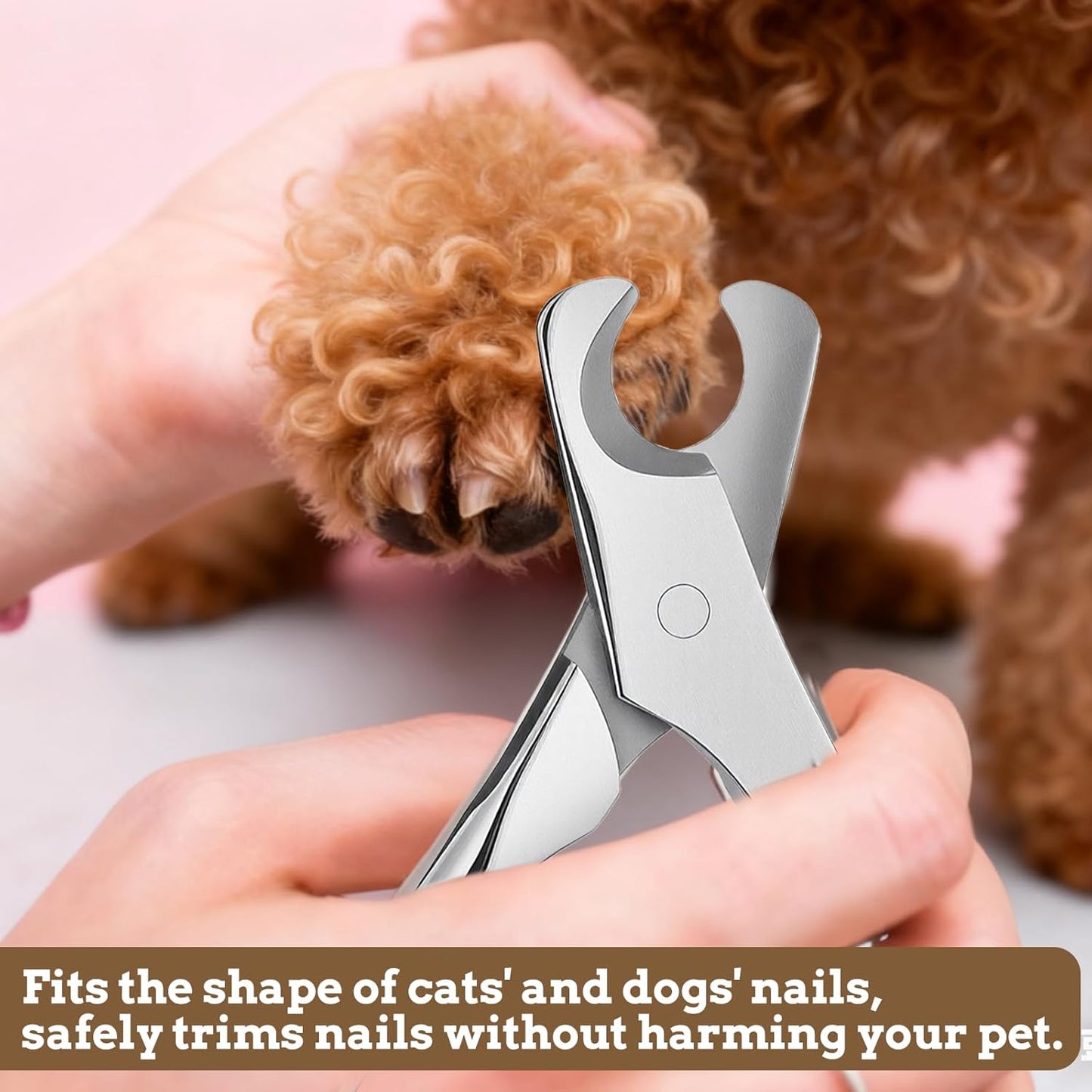 Stainless Steel Pet Nail Clippers Dog Nail Clippers & Trimmers Dog Nails Grinder for Large Medium Small Dogs & Cats
