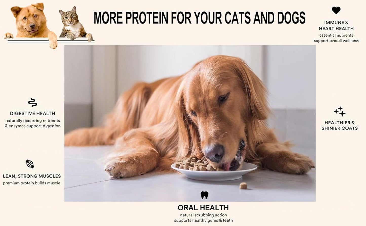 Balanced Mix Freeze-Dried Dog & Cat Treats Food Topper (2.0 oz, Beef Liver & Duck Liver Mix)