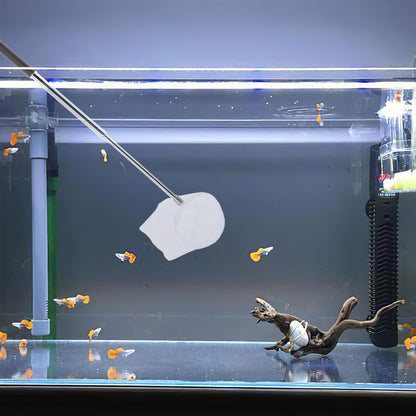 Small Shrimp Net Aquarium Skimming Net Fine Mesh Fish Tank Pond Aquatic Pets Shrimp Breeding