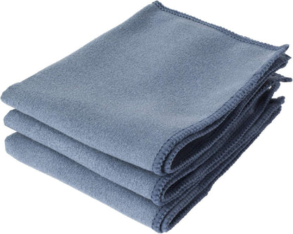 ECP Equine Comfort Products Microfiber Tack Cleaning Towels, Lifts Dirt, Dust & Sweat from Saddles, Bridles & Girths, Polishes Metal & Boots, Chemical-Free Leather Care, for Shows & Daily Use, 3-Pack