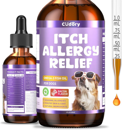 Cat Multivitamin, Crunchy & Creamy Cheese Chew Dog Allergy Relief Drops, Skin & Coat Support