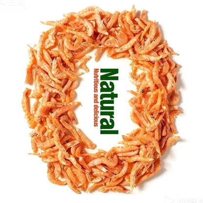 Freeze-Dried River Shrimp – Premium Turtle Food, Reptile & Bird Treat – High-Protein Shrimp for Turtles, Aquatic Pets, Tropical Fish, 1.5 oz