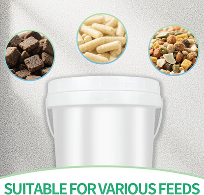 Automatic Fish Feeder for Pond, Briidea Outdoor Pond Feeder with 4L Capacity, Timed Feeding, Anti Clog System, Wildlife - Proof Design & Waterproof Housing