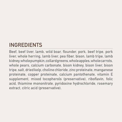 ORIJEN Grain Free High Protein Freeze Dried Dog Food & Topper Regional Red Recipe 16oz Bag