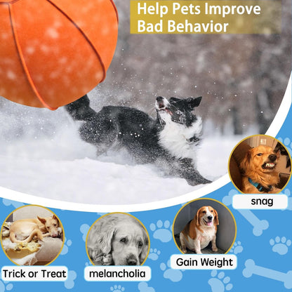 Herding Ball for Dogs, 25" Horse Ball with Cover, Dog Herding Balls Large with Hand Pump, Dog Horse Toys for Play Hurding/Hearding (Orange)