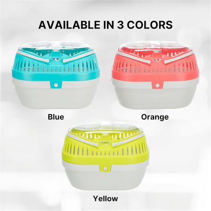 Trixie Pico Transport Crate, Small Pet Carrier, Portable Travel Carrier, for Small Pets, Hamsters, Guinea Pig, Lizards
