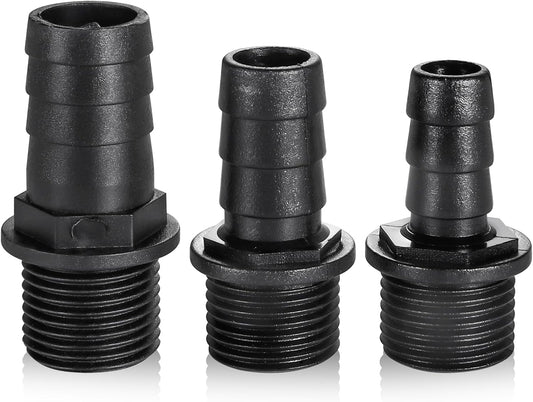 Nozzles kit for Fountain Pump 3 Sizes Replacement Adapters for Aquarium and Fish Tank and Pond