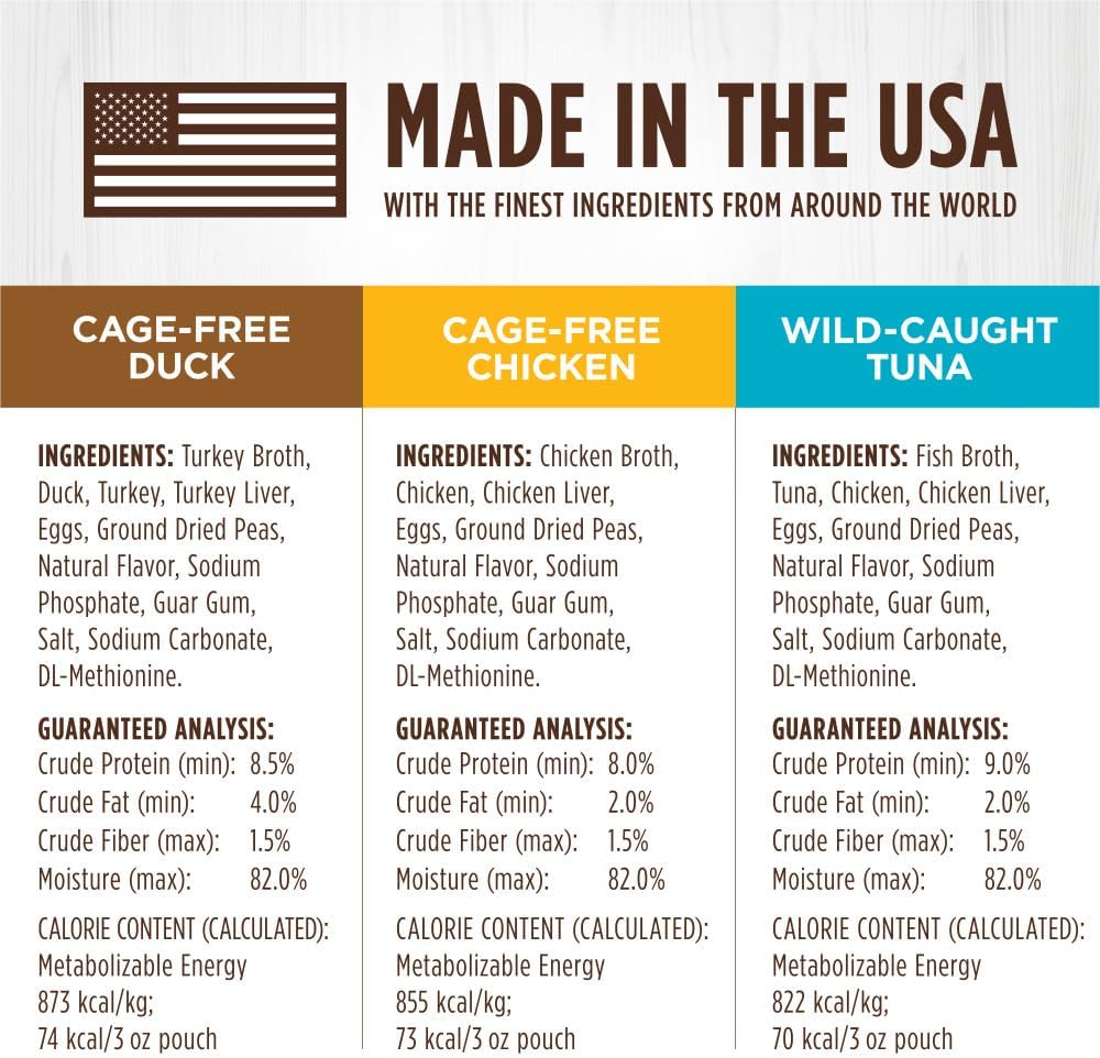 Instinct Healthy Cravings Natural Wet Cat Food Topper, Grain Free Recipe - Variety Pack, 3 oz. Pouches (Pack of 12)