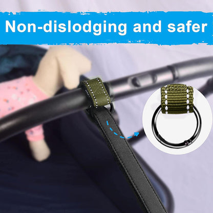 PetBonus Safety Wrist Strap for Retractable Dog Leash and Dog Seat Belt for Car