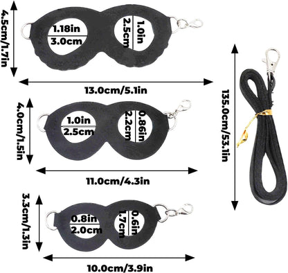 6 Pack Bearded Dragon Leash and Harness Set, Bearded Dragon Accessories, Leash and Harness Set for Gecko, Other Small Animals