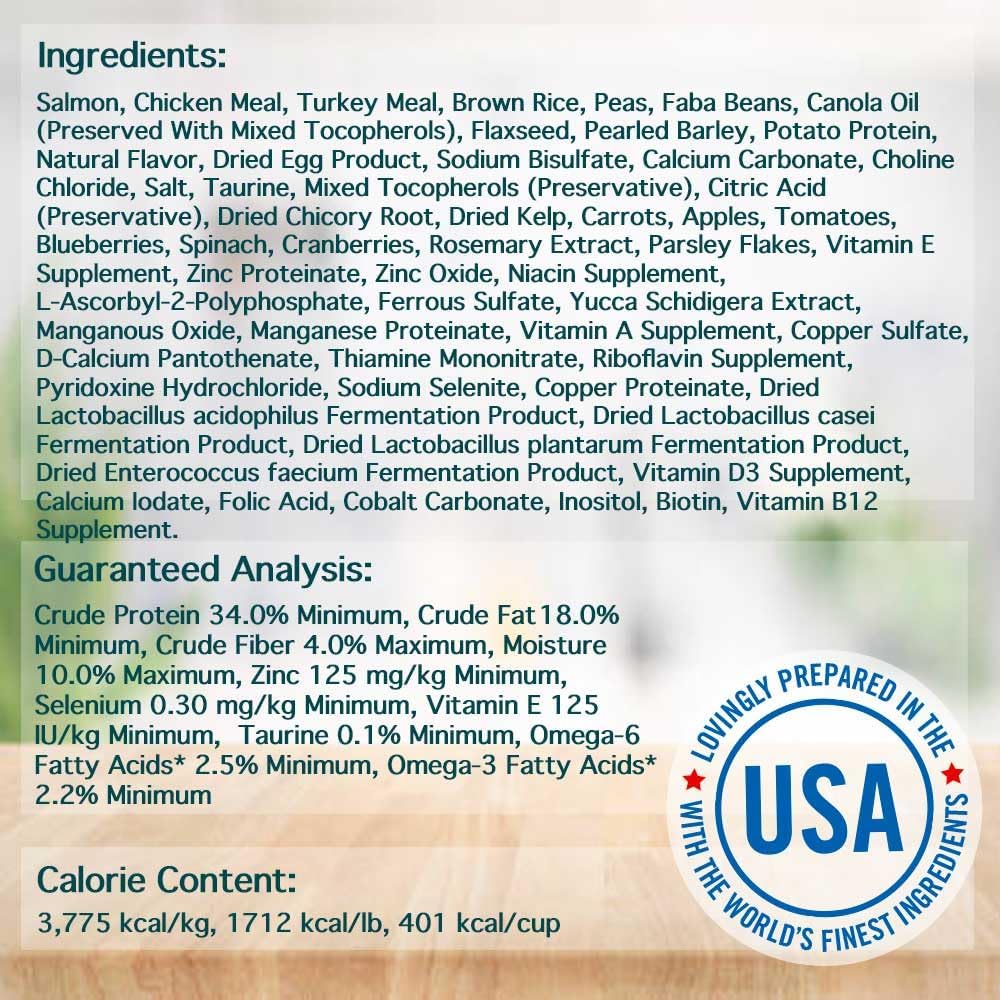 Chicken Soup for Soul Pet Food Indoor Cat - Tuna & Brown Rice, 4.5 LB Bag, All Life Stages, Dry Cat Food with Real Ingredients