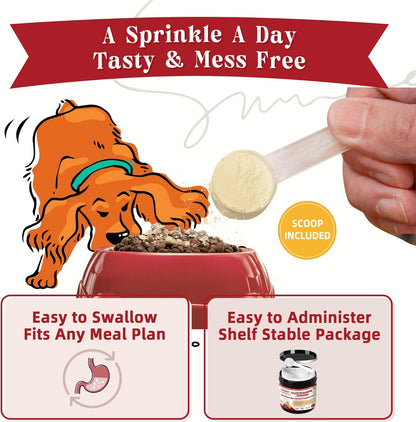 Dog Multivitamin Freeze Dried & Glucosamine Powder for Dogs