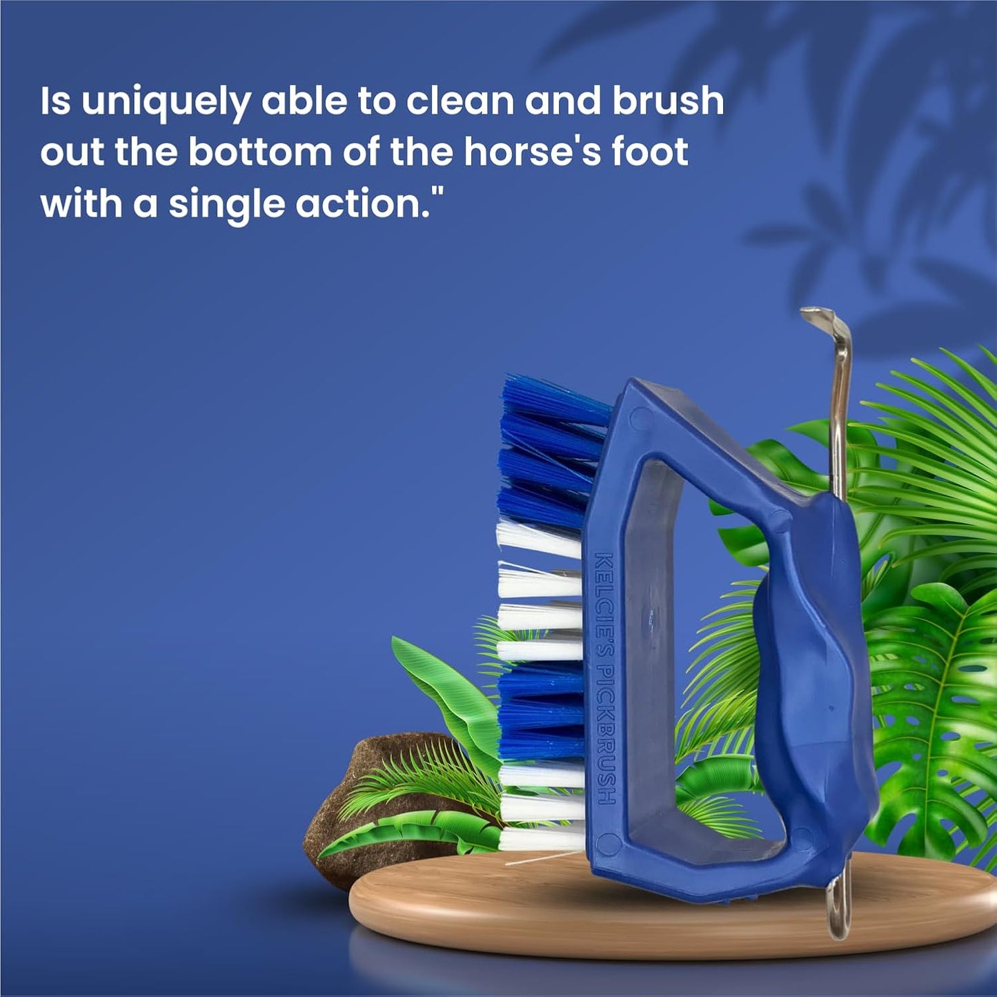 Kelcie’s Horse Care Essentials Bundle - Pumpkin Spice Horse Treats (5 lb) + Hoof Pick Brush Grooming Tool | Healthy Treats & Easy Hoof Cleaning