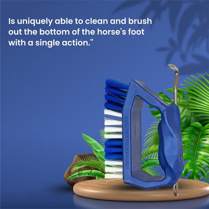 Kelcie’s Horse Care Essentials Bundle - Pumpkin Spice Horse Treats (5 lb) + Hoof Pick Brush Grooming Tool | Healthy Treats & Easy Hoof Cleaning