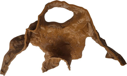 Aquarium Cave Hide for Pleco, Shrimp, Corydoras, and Reptiles, Natural Cave Design Terrarium Decoration