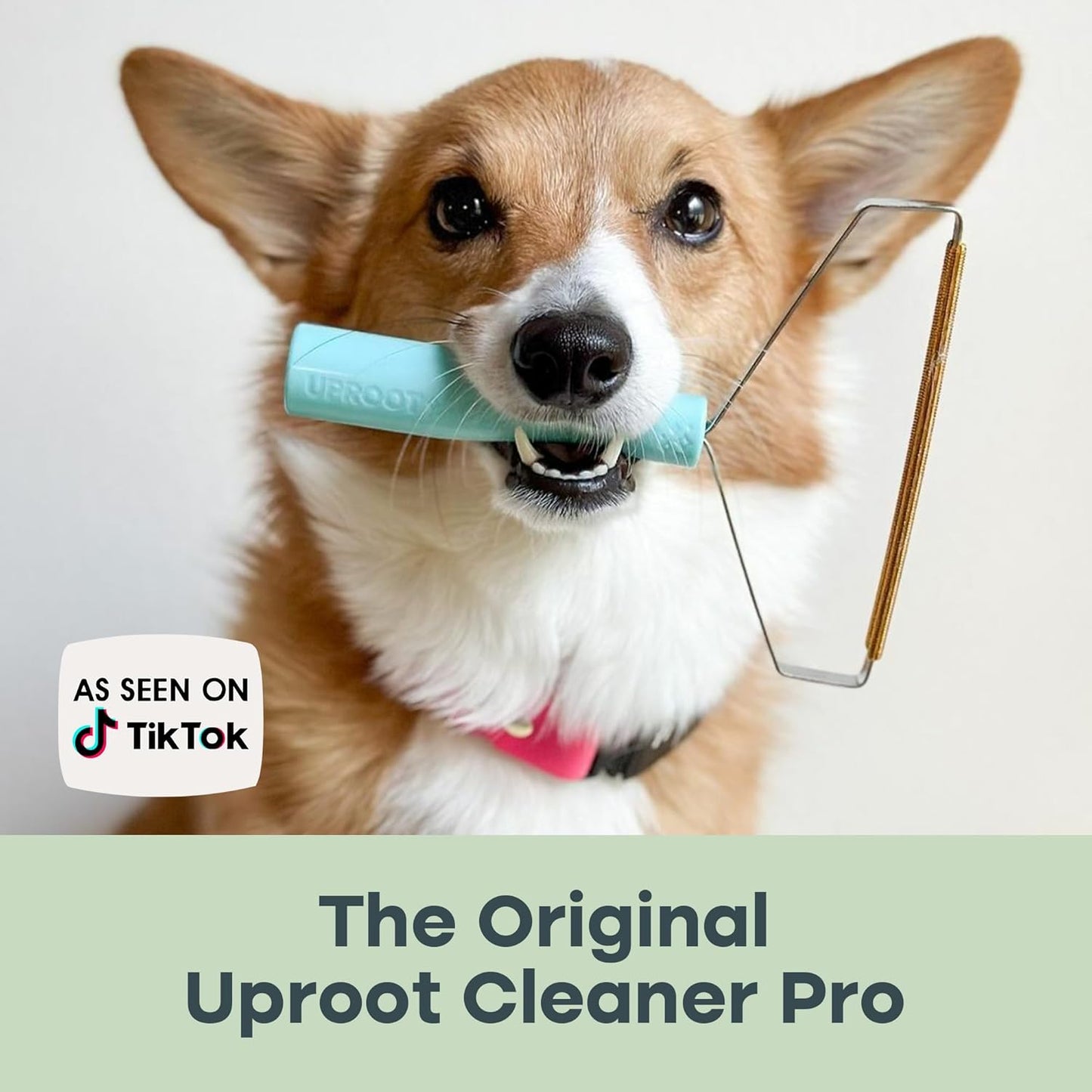 Uproot Clean Uproot Cleaner Pro Pet Hair Removal Tool - Special Dog Hair Remover Multi Fabric Edge and Carpet Rake Cat Fur Remover for Couch, Pet Towers, Rugs, Cat Mats and Trunks & Much More