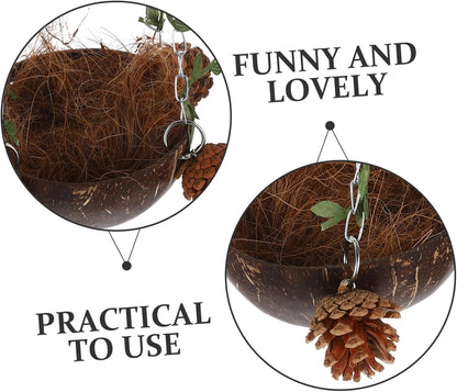 Parrot Sleeping Bed Bird Hammock Pet Bird Hanging Hut for Parrots Nest Swing