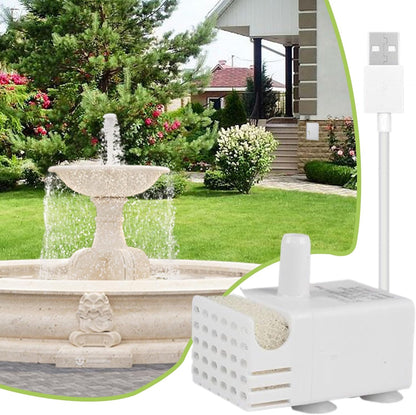 Pet Water Fountain Pump | Energy-Efficient Mini Aquarium Pump - Mini Water Circulation System Suitable for Fish Tanks, Aquariums, Rock Fountains