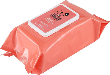 Wags & Wiggles Purify Hypoallergenic Wipes for Dogs, Zesty Grapefruit Scent - Scented Dog Wipes Gently Clean & Condition Your Dog's Coat Without A Bath, 100 Count