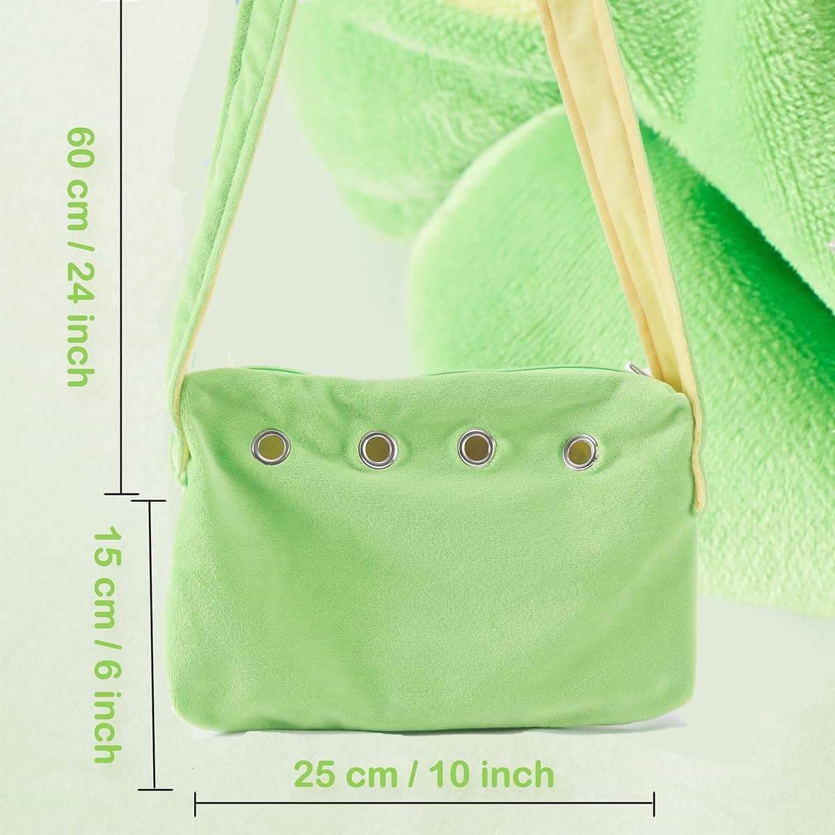 Meow&Woof Sugar Glider Bonding Pouch & Small Animal Carrier+ 3 Pack Sugar Glider Harness and Leash Set