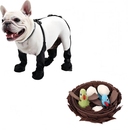 Waterproof Dog Boots for Small+ Dog Toy (Nest)