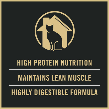 Purina Pro Plan Adult Indoor Chicken and Rice Formula High Protein Cat Food 3.5 Pound (Pack of 1)