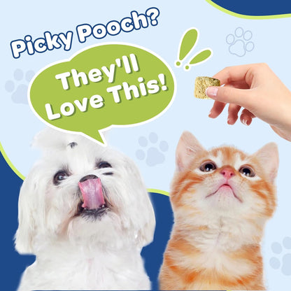 NATURE TARGET Omega 3 Fish Oil for Dogs, Salmon Oil for Dogs Skin and Coat with EPA & DHA Fatty Acids, Dog Itchy Skin Relief & Hot Spot Treatment, Reduce Shedding, Support Hip & Joint Health - 180 ct