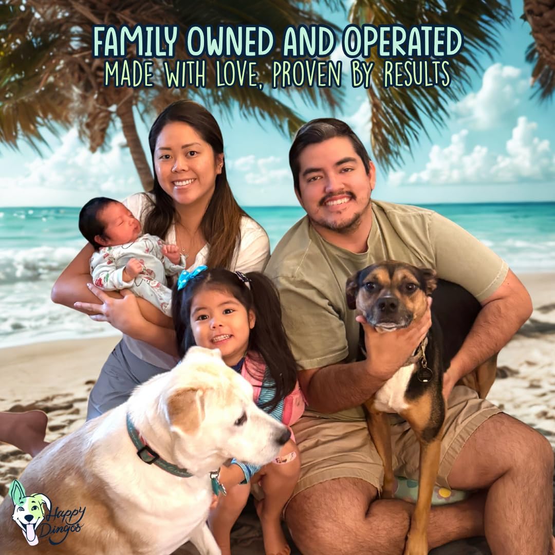 Dog Multivitamin Supplement - Glucosamine, MSM, Chondroitin for Joint Support, Gut Support with Probiotics, Skin and Coat with Omegas-3s - Bacon (120ct)