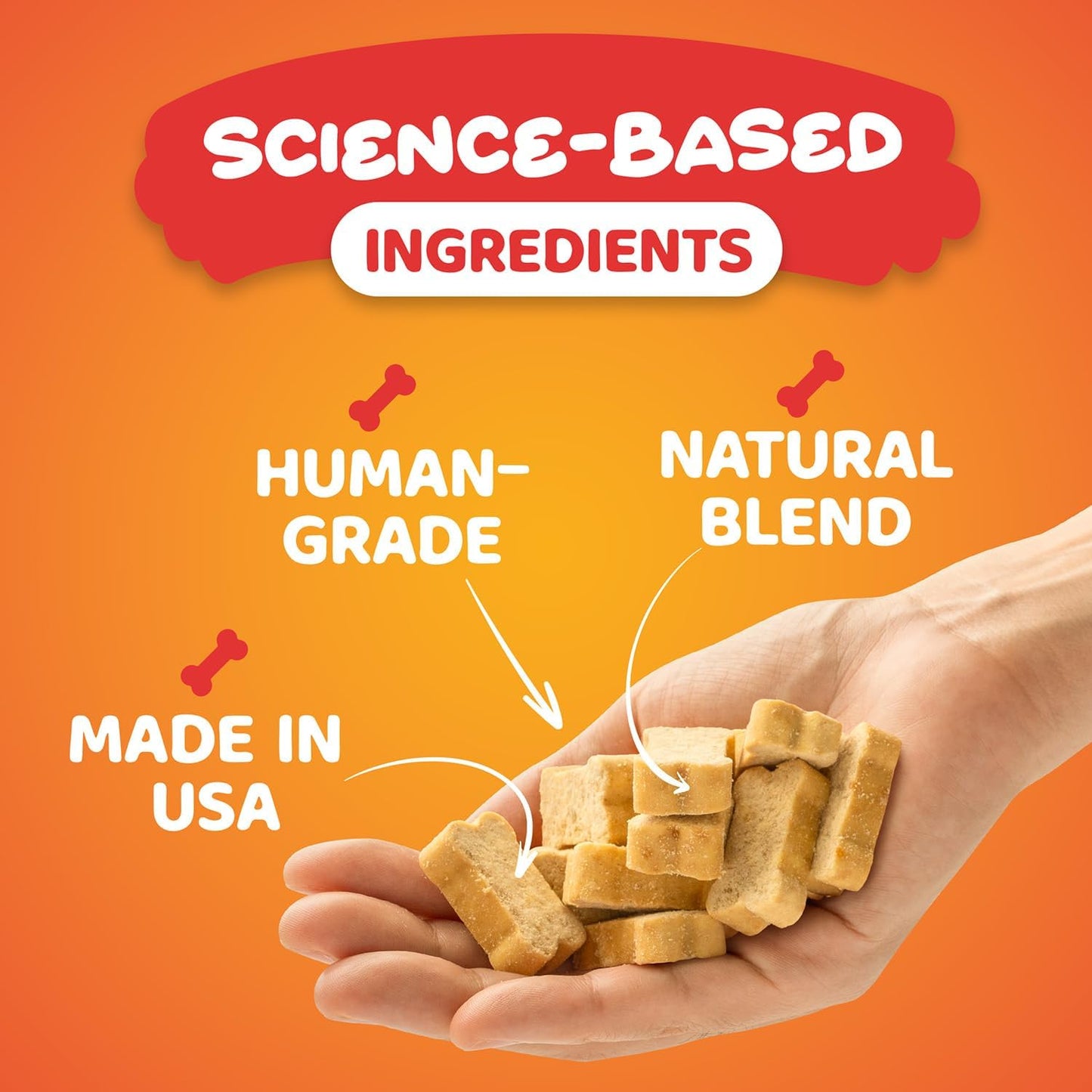 Dog Vitamins and Supplements, 20-in-1 Multivitamin Treats for Dogs - Glucosamine, Probiotics, Wild Alaskan Salmon Oil, Chondroitin, MSM & More - Bacon Flavor - 90 Count