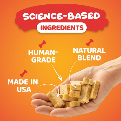 Dog Vitamins and Supplements, 20-in-1 Multivitamin Treats for Dogs - Glucosamine, Probiotics, Wild Alaskan Salmon Oil, Chondroitin, MSM & More - Bacon Flavor - 90 Count