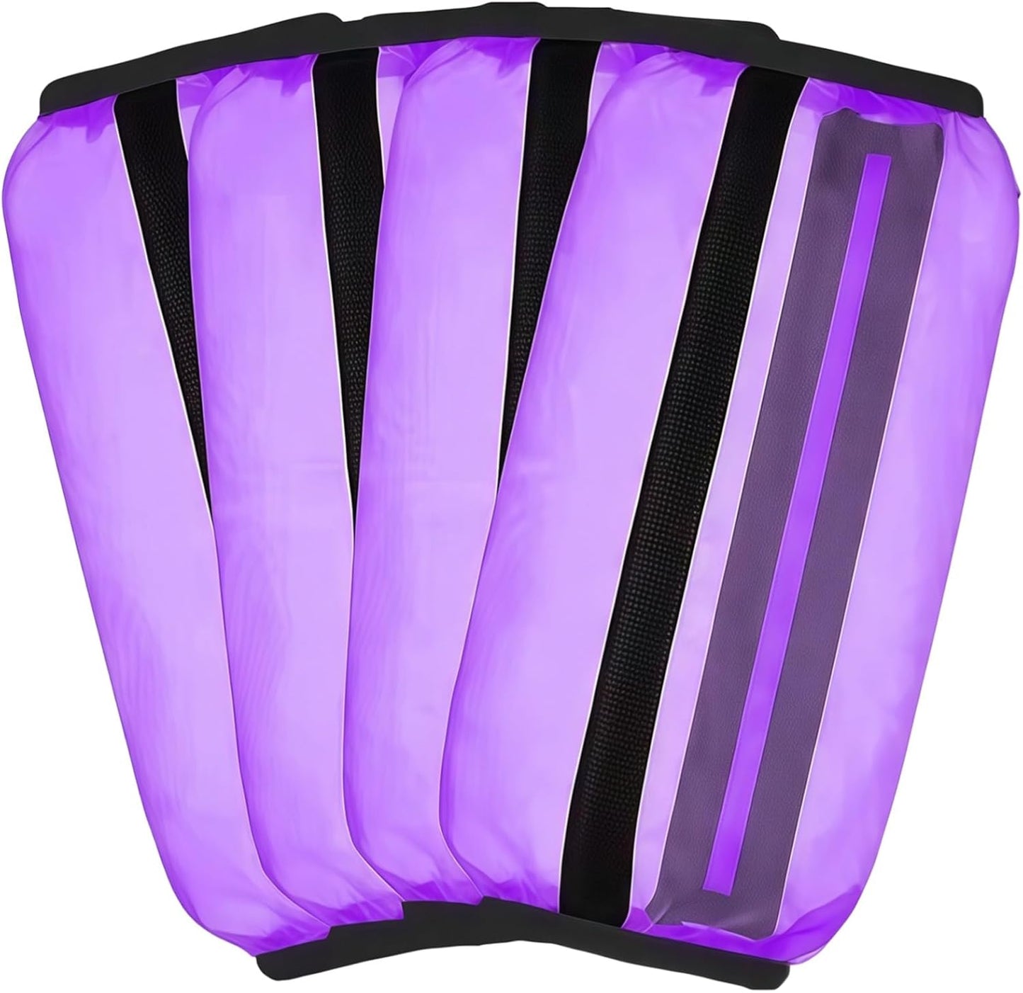 Horse Fly Leg Boots, Set of 4, Breathable Nylon Protection, Comfortable and Wraps, Secure Elastic Straps