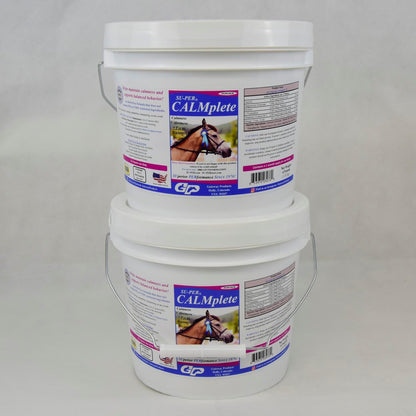 SU-PER CALMplete Calming Horse Supplement - Maintain Calmness & Balanced Behavior - Thiamine, Tryptophan & Magnesium - 4 Pounds, (2 Pack)