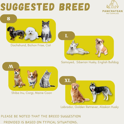 High-Visibility Dog Life Jacket – Adjustable Safety Vest with Secure Handle for Swimming, Boating & Water Activities (Yellow, Large)