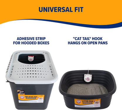 Arm & Hammer Cat Litter Pan Purrifying Pak, Removeable 30 Day Litter Box Deodorizer, 6-Pack