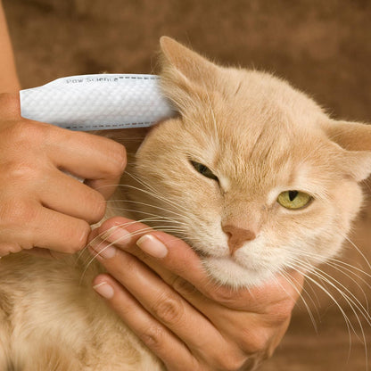 Dog & Cat Ear Cleaner Wipes – Pet Finger Wipes for Cats & Dogs – Cleaning, Soothing, & Deodorizing Itchy Ears – Ear Relief Solution Wash (Unscented)