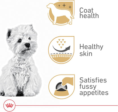 Royal Canin Breed Health Nutrition West Highland White Terrier Adult Dry Dog Food, 10 lb Bag