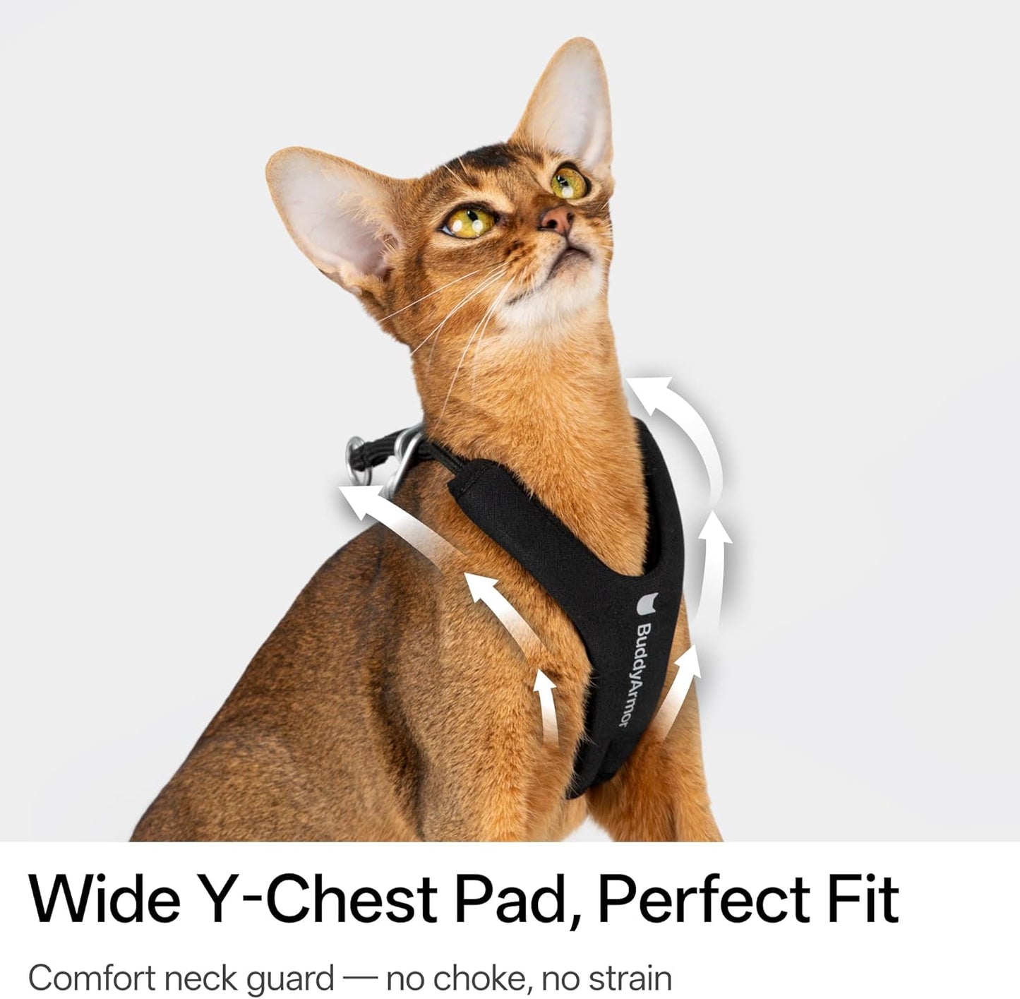 Escape Proof Y Shape Cat Harness Anti-Choke Buckle Adjustable Comfortable Padded Cat Vest Harness Anti Escape Cat Rope Harness for Kitten Small Medium Large Cats (Burgundy, S)