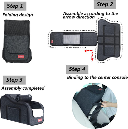 Center Console Dog Car Seat,Console Dog Car Seats for Small Dogs Pet & Cat