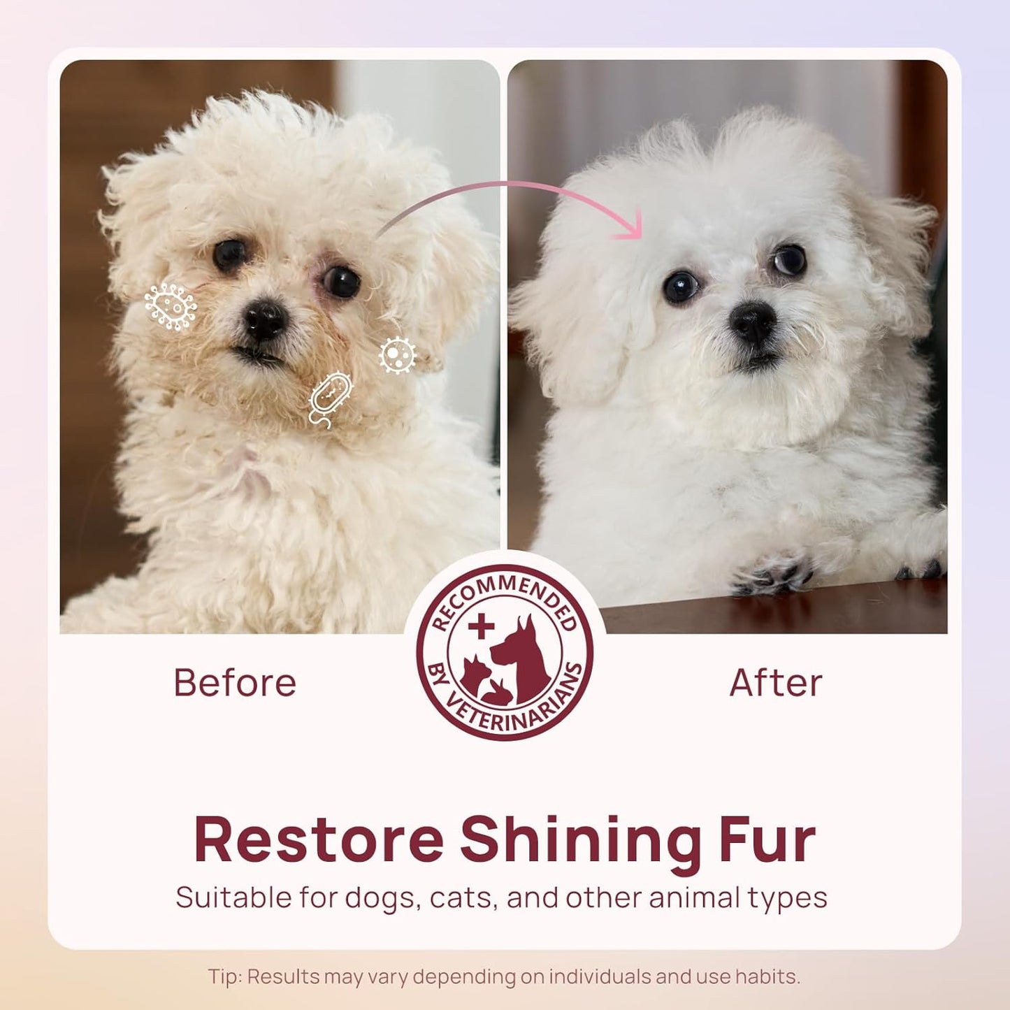 HICC PET Grooming Wipes and PET Eyes Wipes