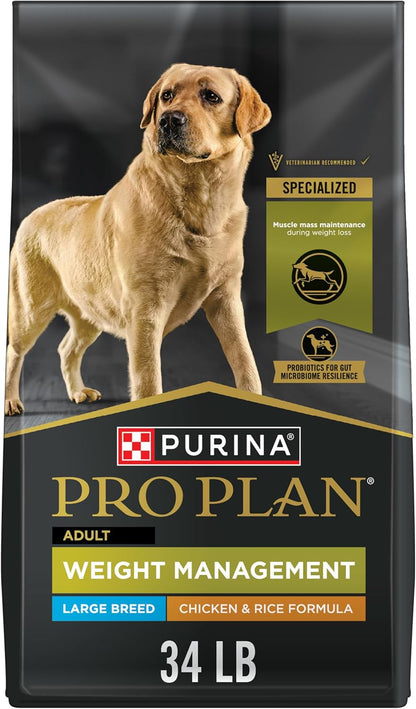 Purina Pro Plan Focus Adult Large Breed Weight Management Formula - 34Lb