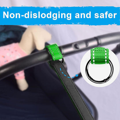 PetBonus Safety Wrist Strap for Retractable Dog Leash and Dog Seat Belt for Car